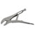 Sealey AK6821 Locking Pliers Curved Jaws 230mm 0-45mm Capacity