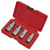 Sealey AK723 Stud Extractor Set 4pc 1/2Sq Drive Metric