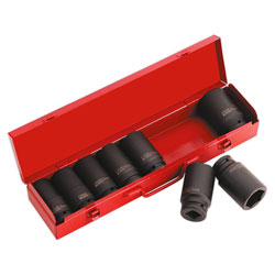 Sealey AK80/9M Impact Socket Set 8pc 3/4sq Drive Deep Metric