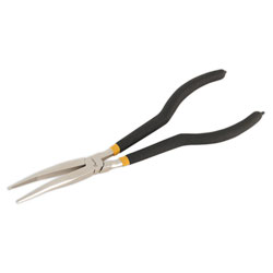 Sealey AK935 Needle Nose Pliers 280mm Offset Ni-fe Finish | Rapid Online