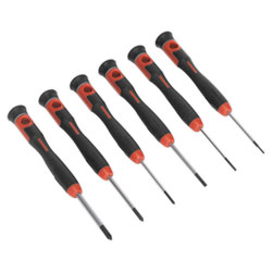 Sealey AK97302 Microtip Precision Screwdriver Set 6pc