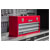 Sealey AP9243BB Tool Chest 3 Drawer Portable with Ball Bearing Slides - Red/Grey