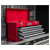 Sealey AP9243BB Tool Chest 3 Drawer Portable with Ball Bearing Slides - Red/Grey