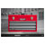 Sealey AP9243BB Tool Chest 3 Drawer Portable with Ball Bearing Slides - Red/Grey