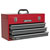 Sealey AP9243BB Tool Chest 3 Drawer Portable with Ball Bearing Slides - Red/Grey