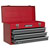 Sealey AP9243BB Tool Chest 3 Drawer Portable with Ball Bearing Slides - Red/Grey
