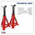 Sealey AS12000 Axle Stands 12tonne Capacity Per Stand 24tonne Per Pair