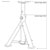 Sealey AS2000F Axle Stands (Pair) 2tonne Capacity Per Stand GS/TUV Folding Type