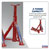 Sealey AS2000F Axle Stands (Pair) 2tonne Capacity Per Stand GS/TUV Folding Type