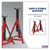 Sealey AS3000 Axle Stands 2.5tonne Capacity Per Stand 5tonne Per Pair