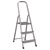 Sealey ASL3S Aluminium Step Ladder 3-tread En131