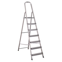 Sealey ASL7 Aluminium Step Ladder 7-tread En131