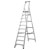 Sealey AXL10 Aluminium Step Ladder 10-tread Industrial Bs 2037/1