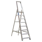 Sealey AXL8 Aluminium Step Ladder 8-tread Industrial Bs 2037/1