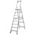 Sealey AXL8 Aluminium Step Ladder 8-tread Industrial Bs 2037/1