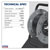 Sealey BCR25RCD Cable Reel 25mtr with RCD Plug 2 x 230V