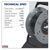 Sealey BCR50 Cable Reel 50mtr 2 x 230V