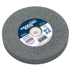 Sealey BG150/16 Aluminous Oxide Grinding Stone Ø150 x 20mm 32(13)mm Bore Coarse