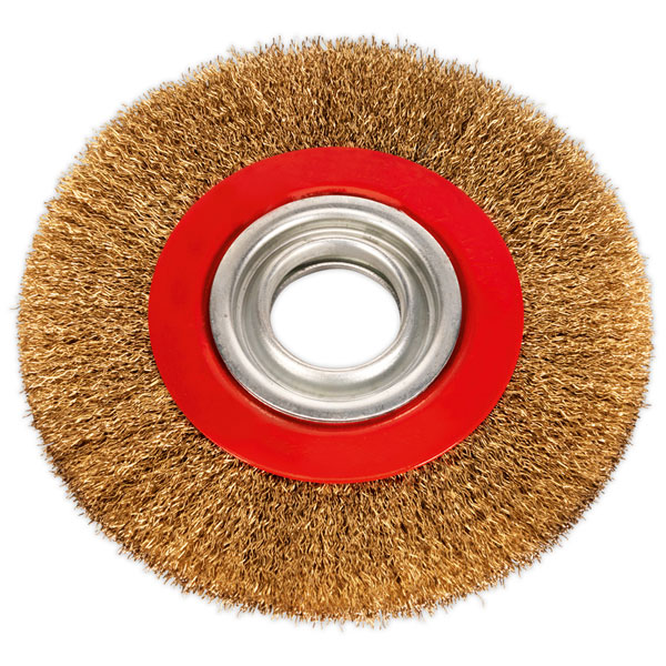 Sealey BG150/WW1 Wire Wheel 150 x 13mm 13mm Bore Narrow