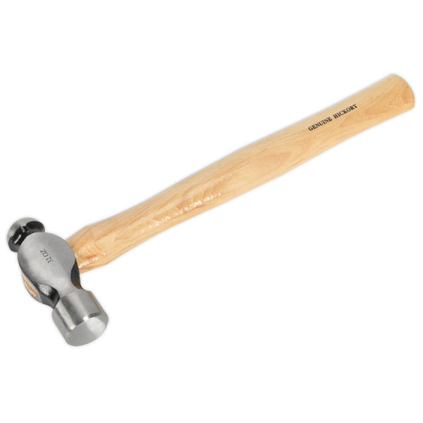 Sealey Ball Pein Hammer 2LB Hickory Shaft