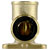 Sealey CAS15BWE 15mm x 1/2bsp Brass Wingback Elbow