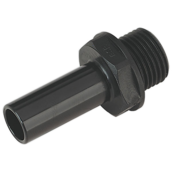 Sealey Stem Adaptor 15MM 1/2" BSP Pack of 2 (John Guest Speedfit - PM051514E)