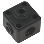 Sealey CASPB Porting Block 5 x 1/2 Connection