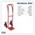 Sealey CST985 Sack Truck Stair Climbing 150kg Capacity