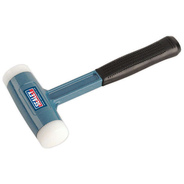 Sealey DBHN275 Dead Blow Hammer 2.5lb Nylon Faced