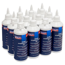 Sealey HJO/500ML Hydraulic Jack Oil 500ml Pack of 12