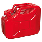 Sealey JC10 Jerry Can 10ltr - Red