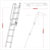 Sealey LFT03 Loft Ladder 3-section to BS 14975:2006