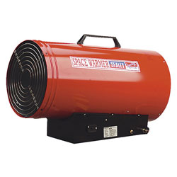 Sealey LP200 Space Warmer Propane Heater 96,500-200,000btu/hr 110/230v