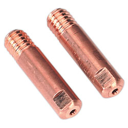 Sealey MIG928 Contact Tip 1.0mm Aluminium Tb15 Pack of 2