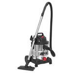 Sealey PC200SD Vacuum Cleaner Industrial Wet & Dry 20ltr 1250W/230V