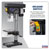 Sealey PDM125B Pillar Drill Bench 16-Speed 1050mm Height 230V
