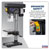 Sealey PDM125B Pillar Drill Bench 16-Speed 1050mm Height 230V