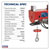 Sealey PH250 Power Hoist 230V/1ph 250kg Capacity