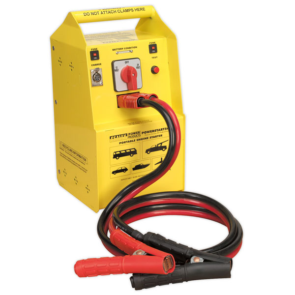 Sealey POWERSTART500 Powerstart Emergency Power Pack 500hp Start 12/24v ...