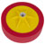 Sealey PTC/CH/M14-R Buffing & Polishing Foam Head 150 x 50mm M14 Red/ultra Soft