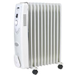 Sealey RD2500 Oil Filled Radiator 2500W/230V 11 Element