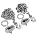 Sealey RE91/5/CK Chain Kit 2 x 2m Chains 2 x Clamps