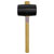 Sealey RMB250 Rubber Mallet 2.5lb Black