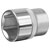 Sealey S1223 Walldrive Socket 23mm 1/2sq Drive