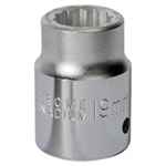 Sealey S34/19 Walldrive Socket 19mm 3/4"sq Drive