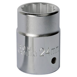 Sealey S34/24 Walldrive Socket 24mm 3/4sq Drive