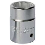 Sealey S34/24 Walldrive Socket 24mm 3/4"sq Drive