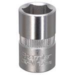 Sealey S3812 Walldrive Socket 12mm 3/8sq Drive