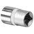Sealey S3813 Walldrive Socket 13mm 3/8sq Drive