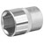 Sealey S3816 Walldrive Socket 16mm 3/8sq Drive